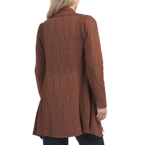 XCVI Black Maimon Quilted Jacket - Picture 2 of 2